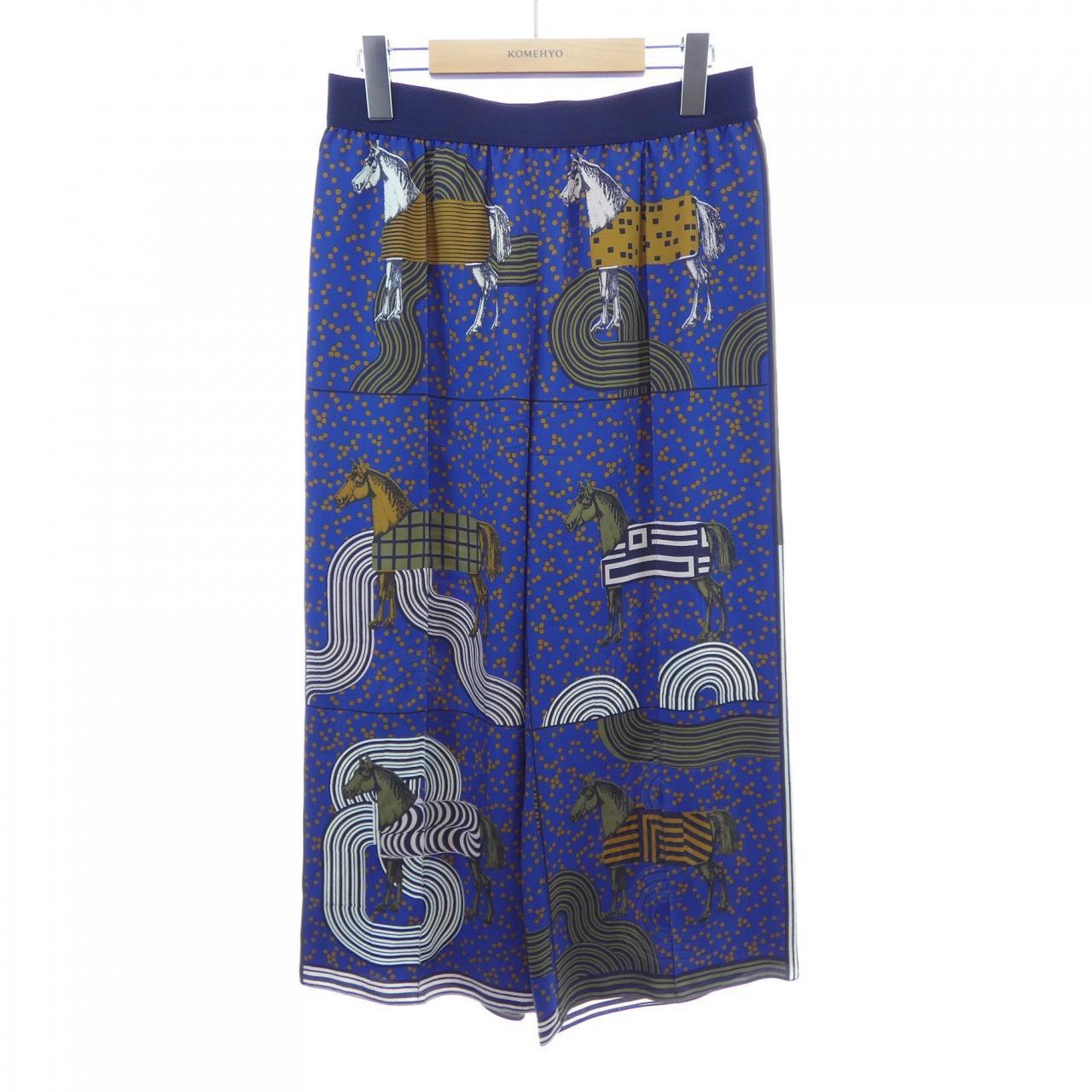 エルメス ツイルレーヌ シルクパンツ