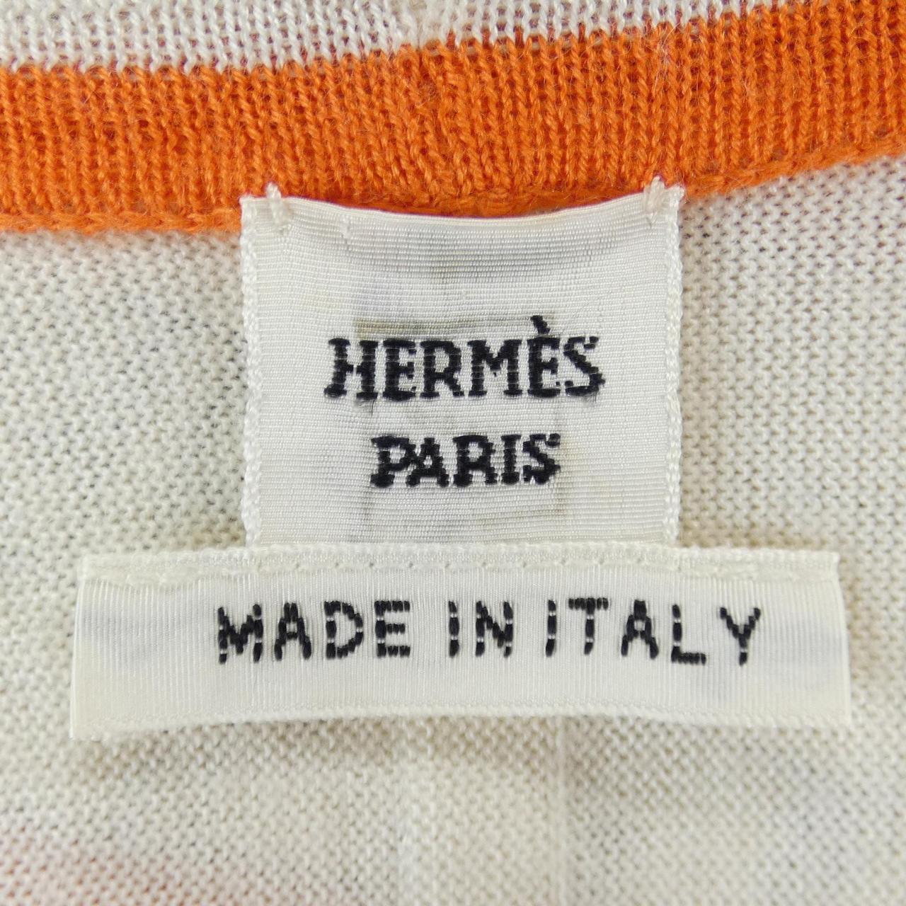 エルメス DIES ET HORE トワルレーヌロングカーディガン
