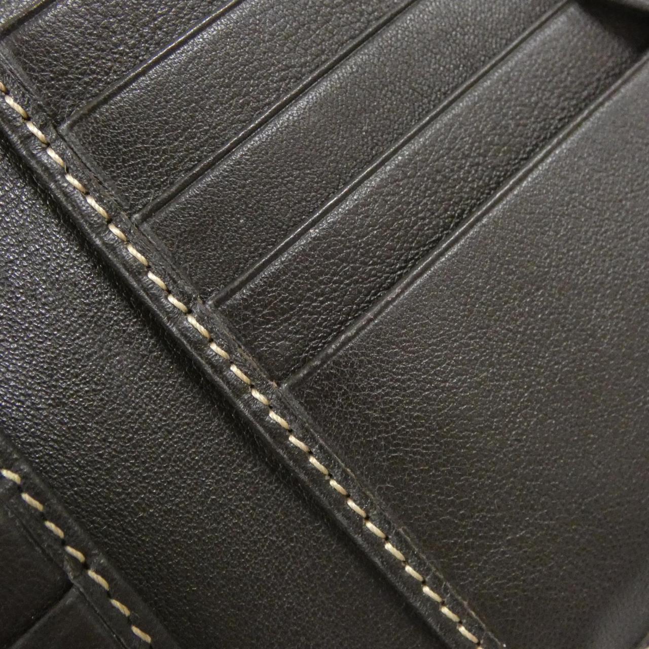 グッチ GGキャンバス レザー 二つ折り財布