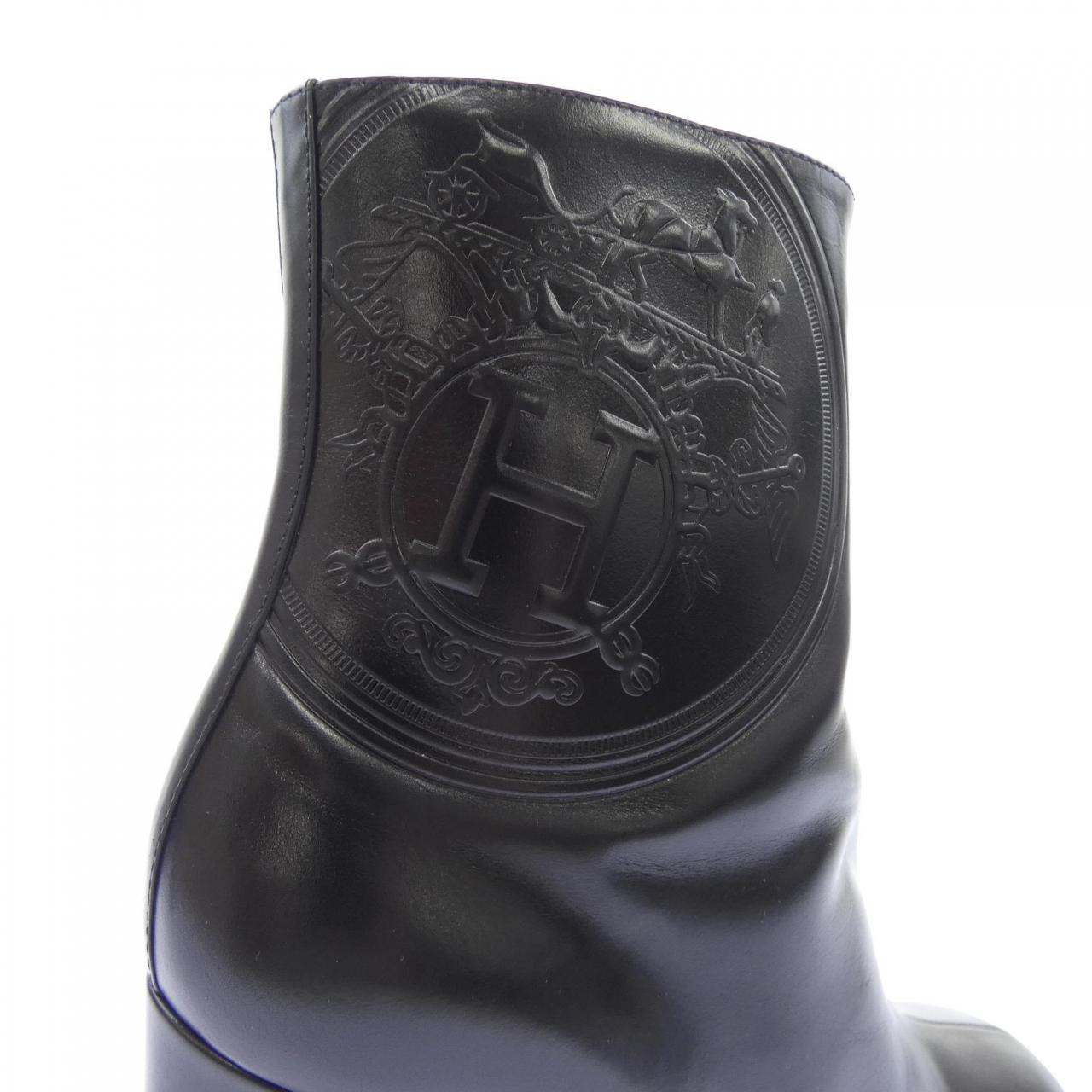 エルメス レザーブーツ