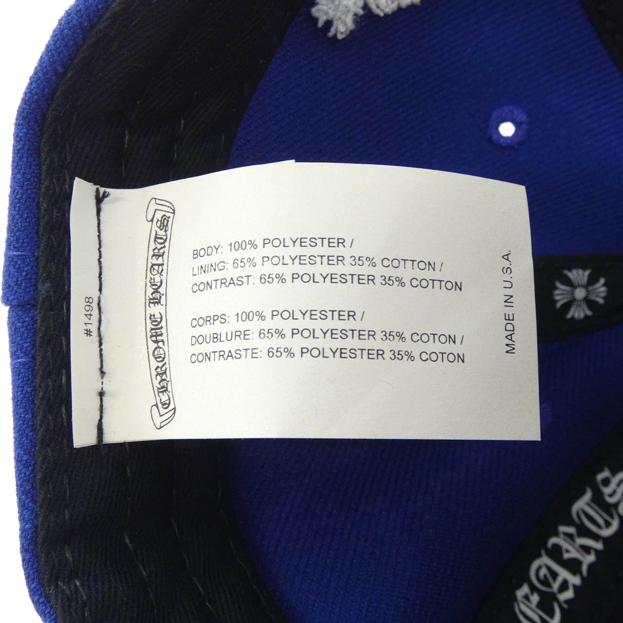 クロムハーツ 6PANEL ON FIELD BSBL CAP キャップ