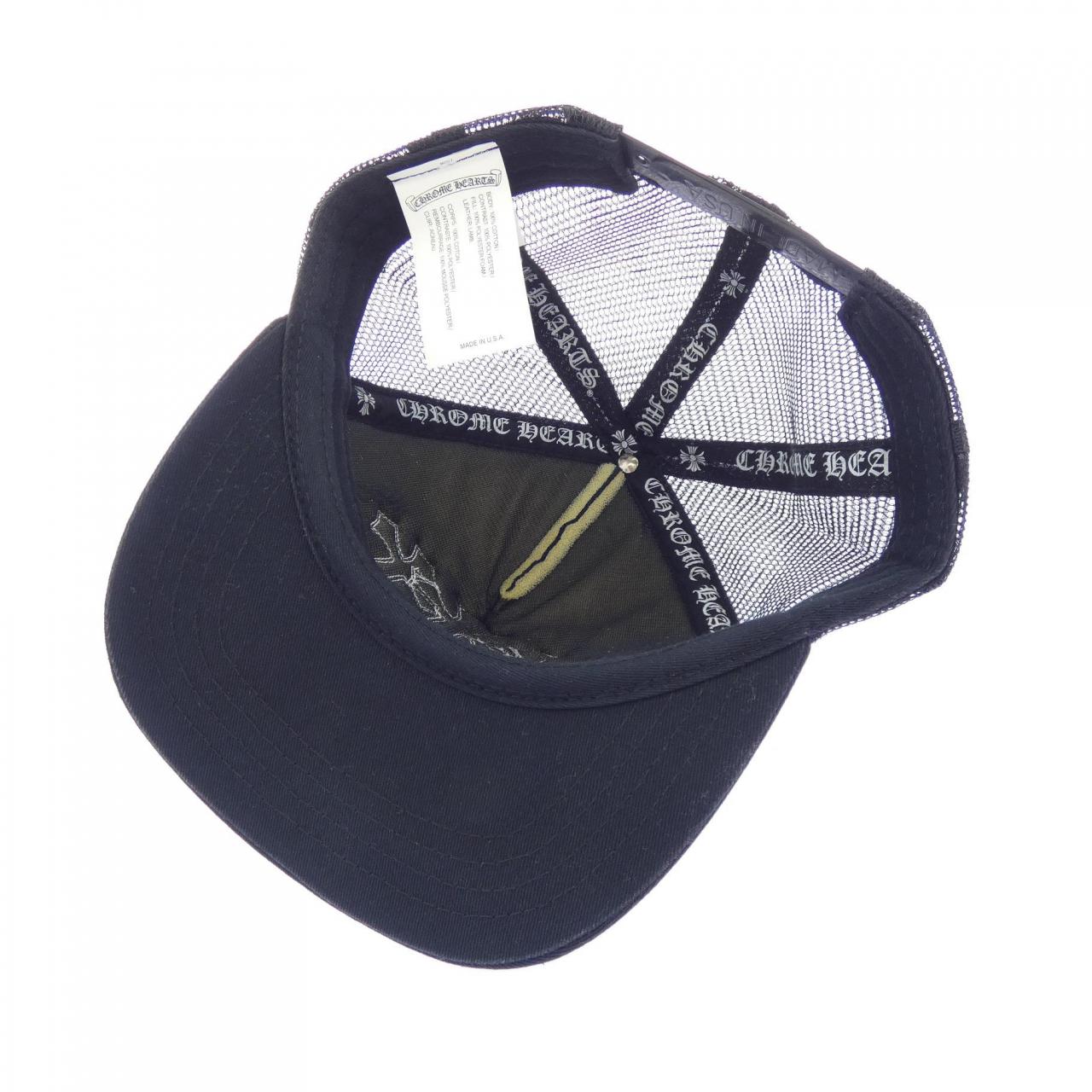 クロムハーツ 3CEMETRY TRUCKER キャップ