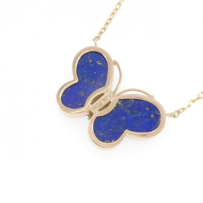 585 Yellow Gold Lapis Lazuli Butterfly Necklace