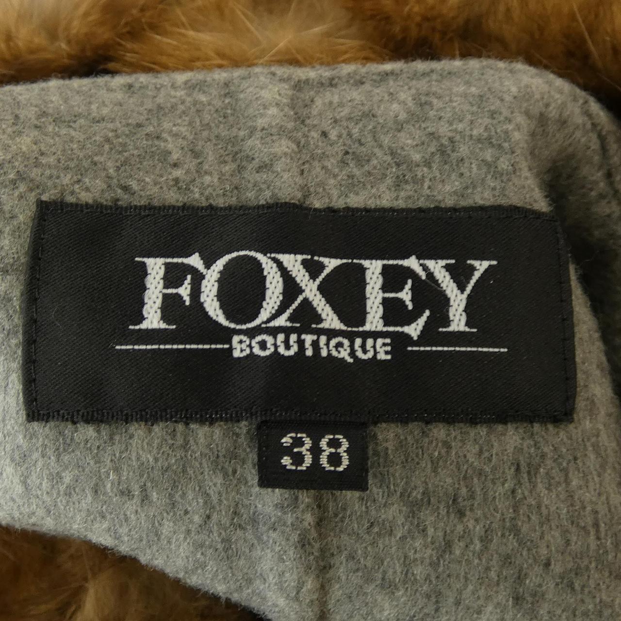 フォクシーブティック カシミヤコート