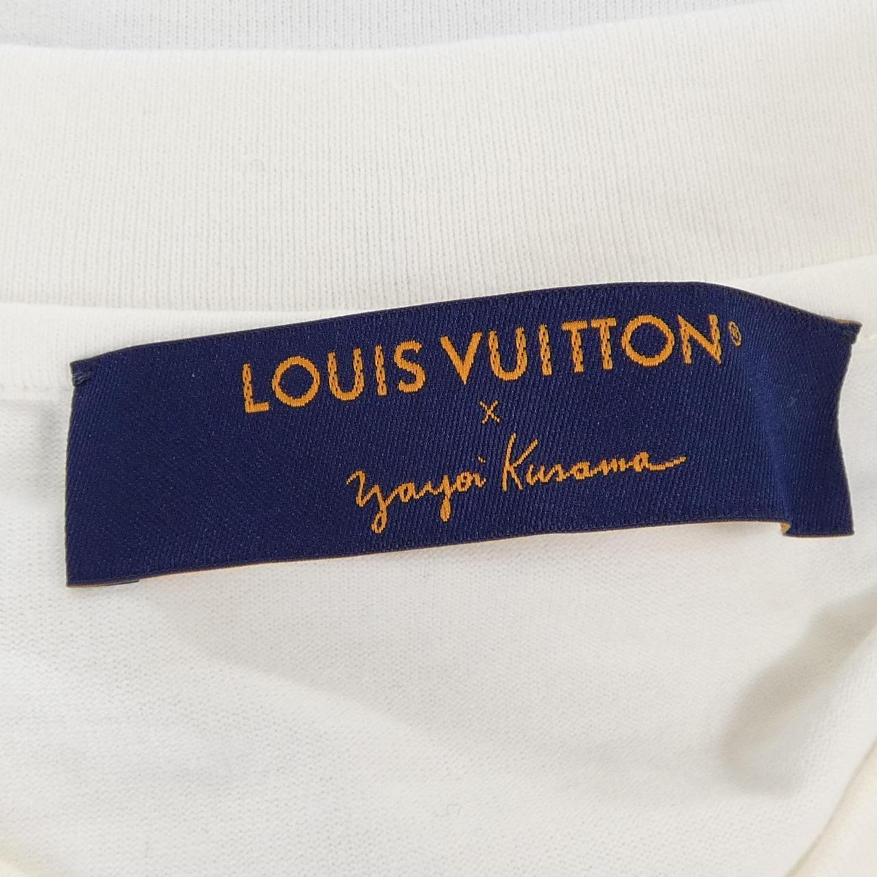 ルイヴィトン LV×YKサイケデリックフラワー コットンTシャツ 限定