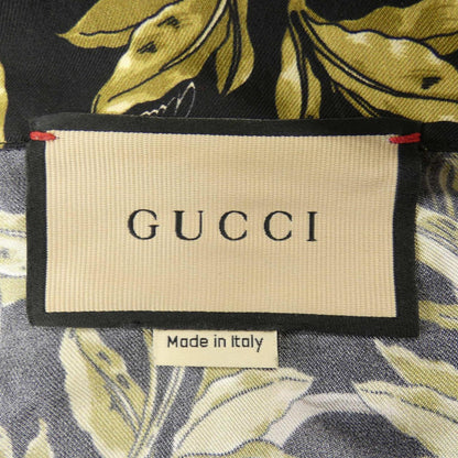 グッチ シルク半袖シャツ