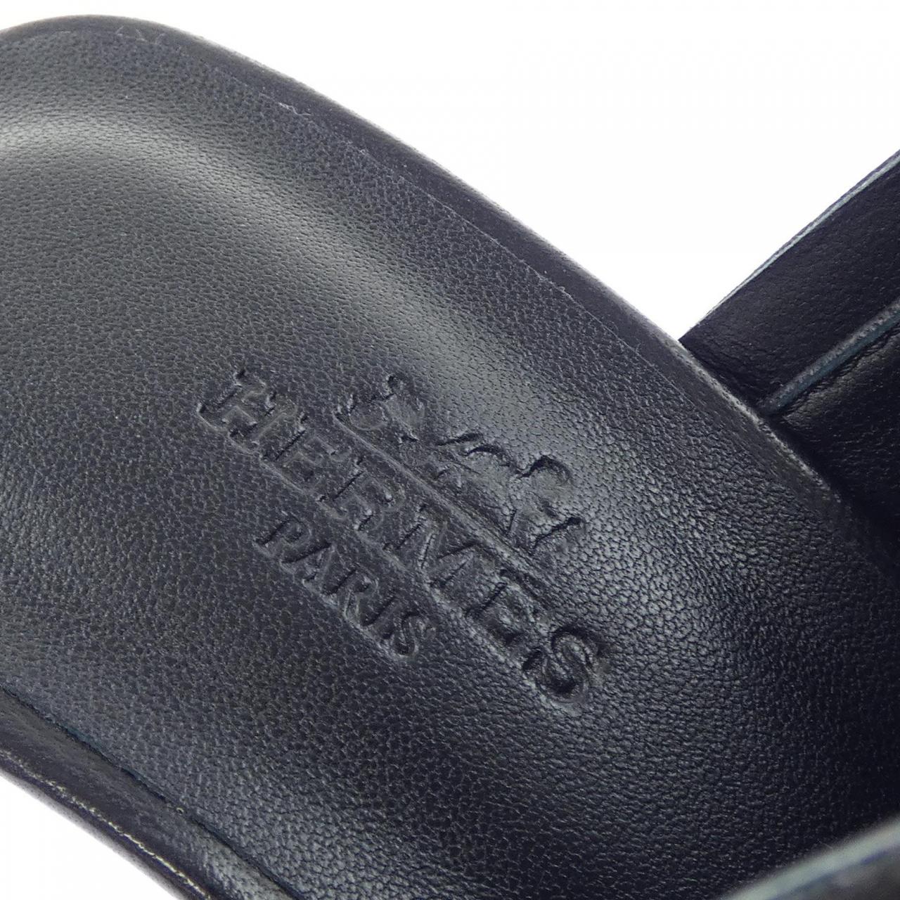 エルメス ハンナ55 レザーサンダル