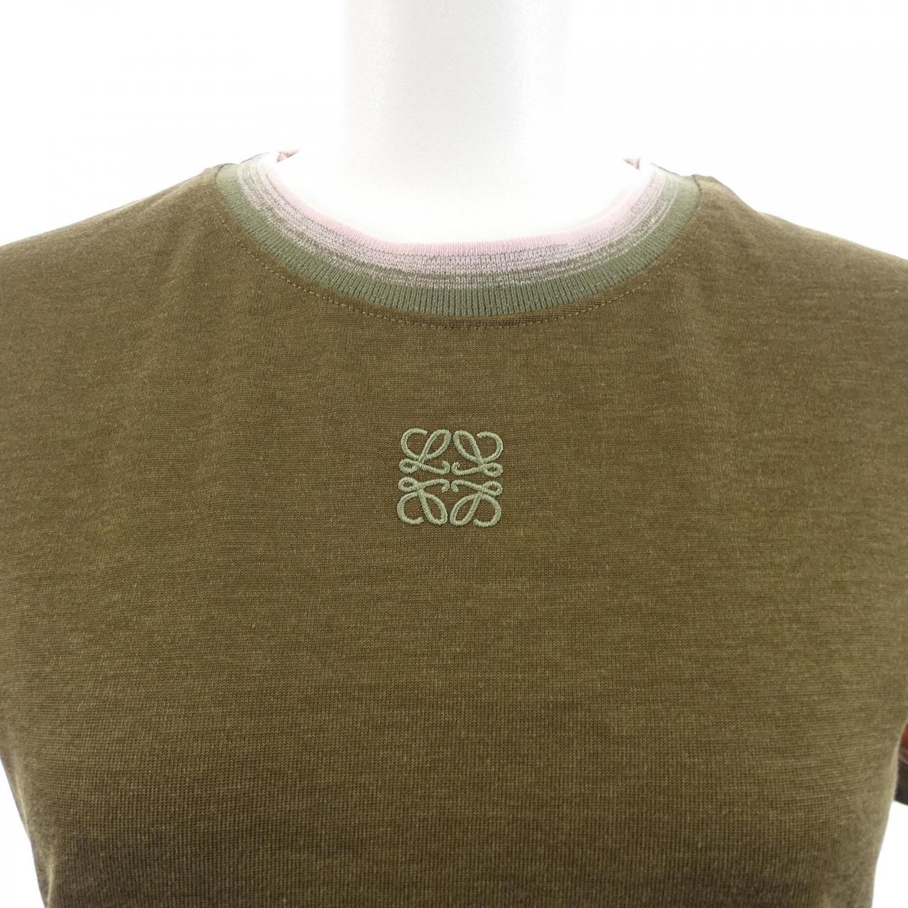 ロエベ アナグラム コットンTシャツ