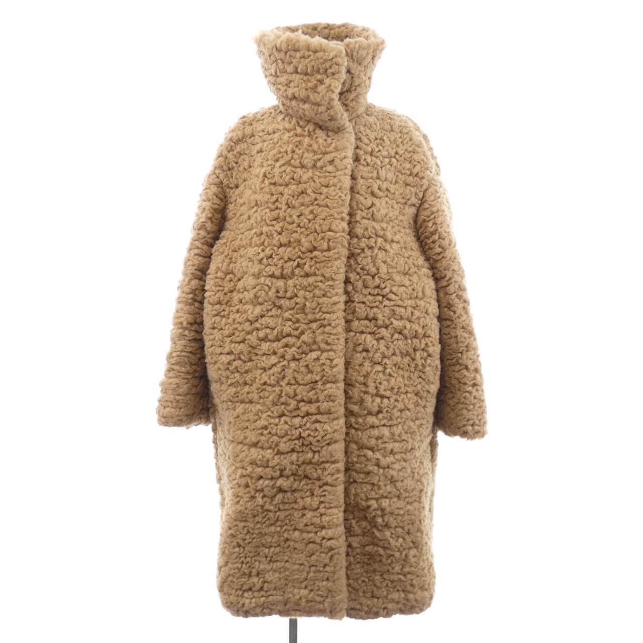 エルメス WRAP COAT キャメル コート