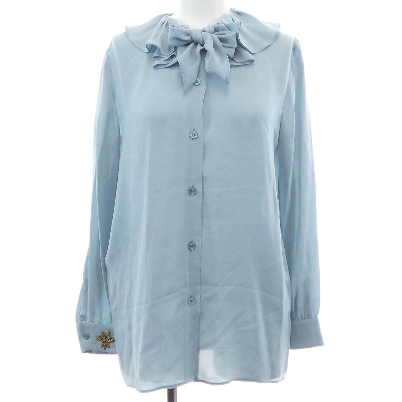 グッチ シルクシャツ