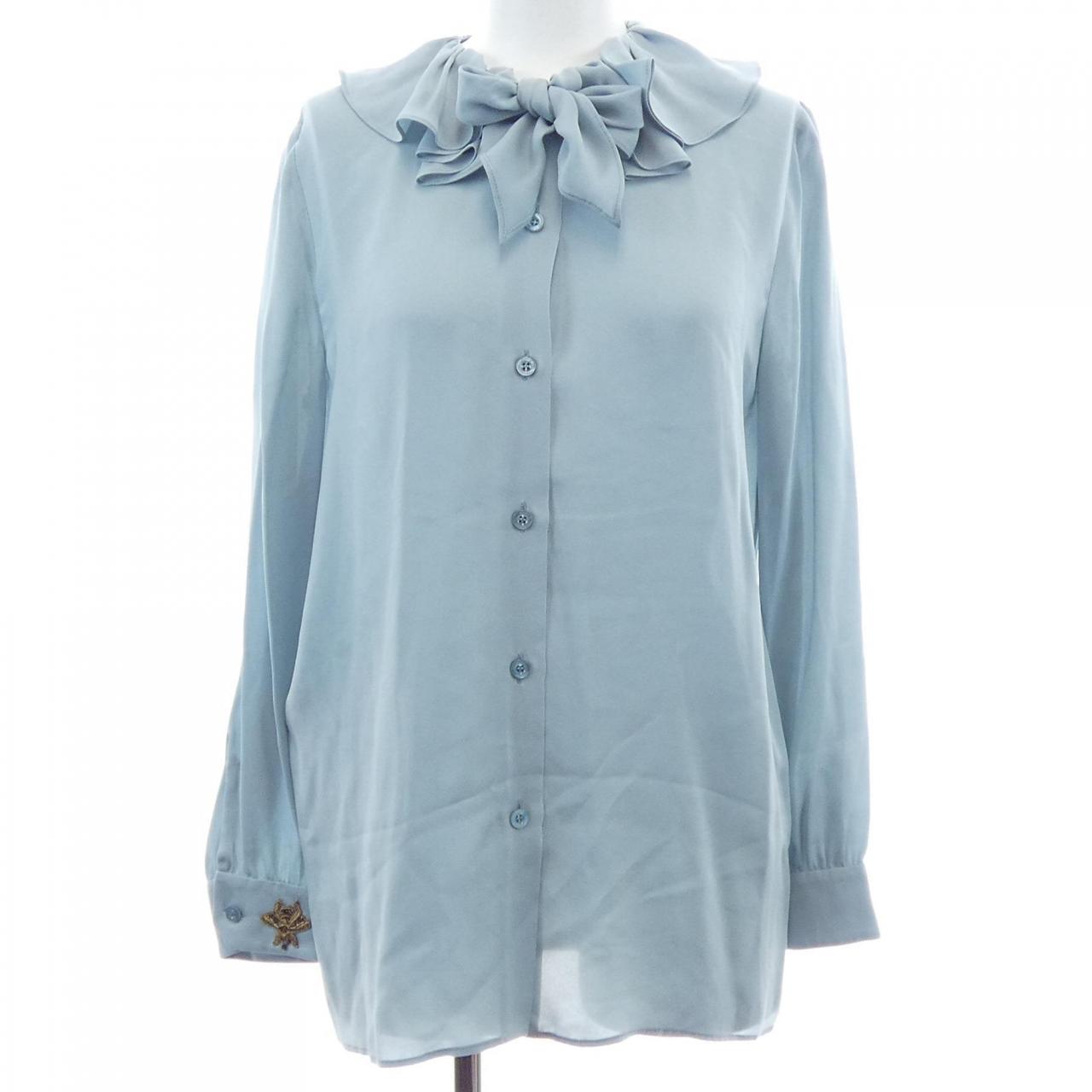 グッチ シルクシャツ