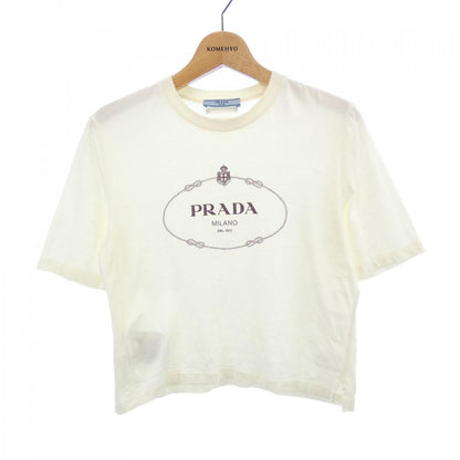 プラダ SAVOY LOGO コットンTシャツ