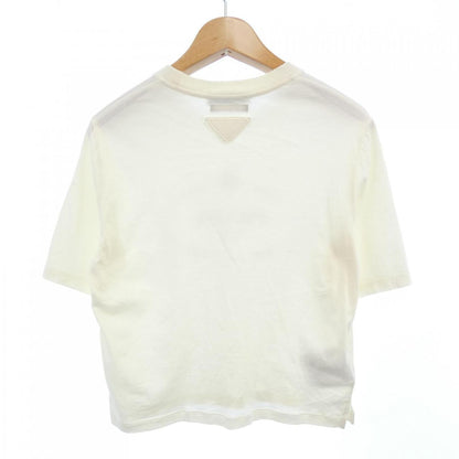プラダ SAVOY LOGO コットンTシャツ