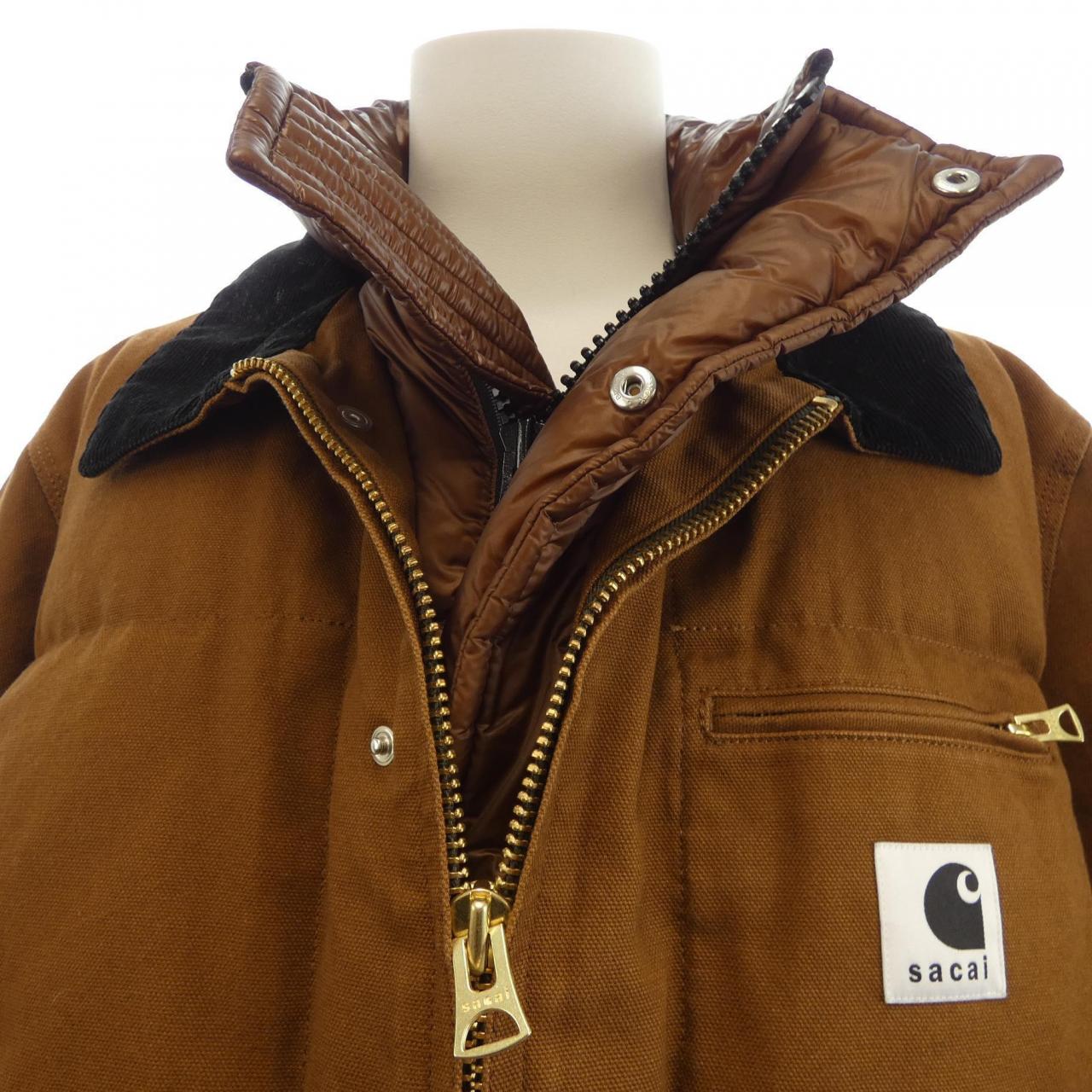 サカイ Carhartt WIP Washed Duck ダウンジャケット