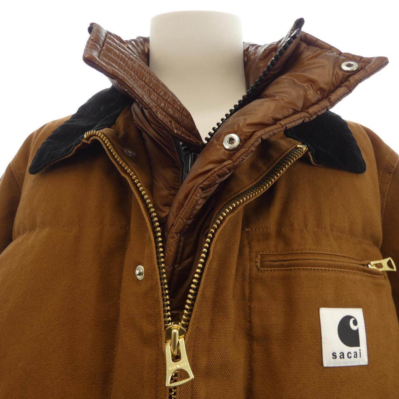 サカイ Carhartt WIP Washed Duck ダウンジャケット