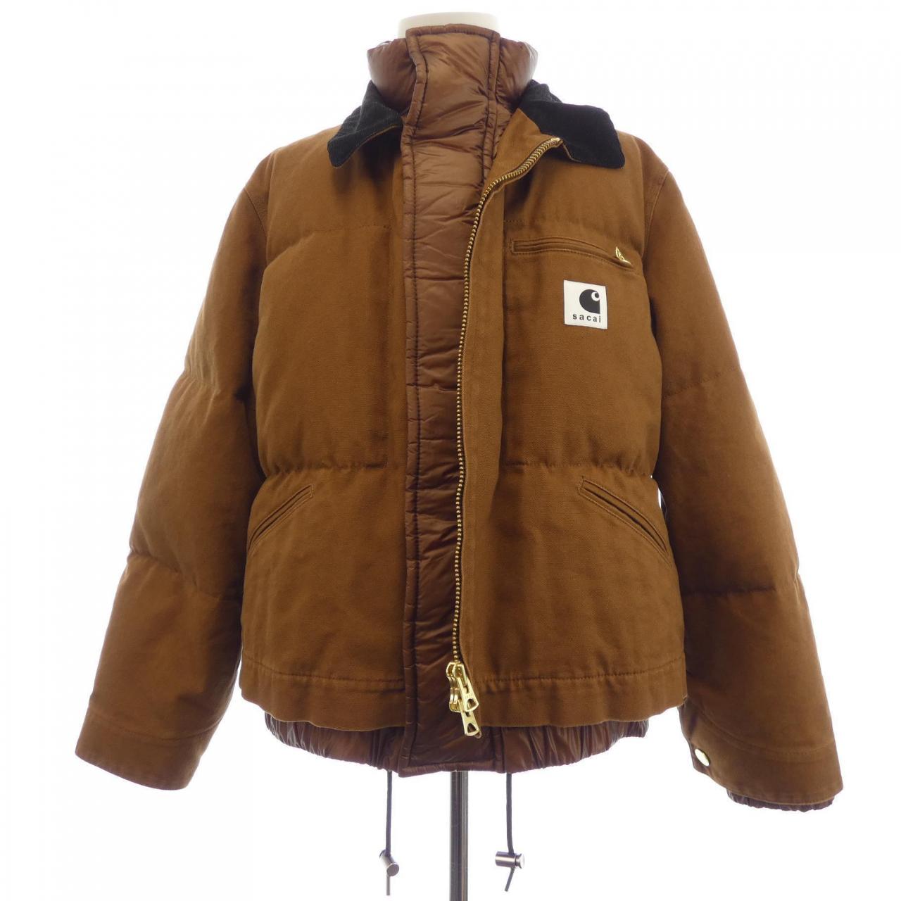 サカイ Carhartt WIP Washed Duck ダウンジャケット