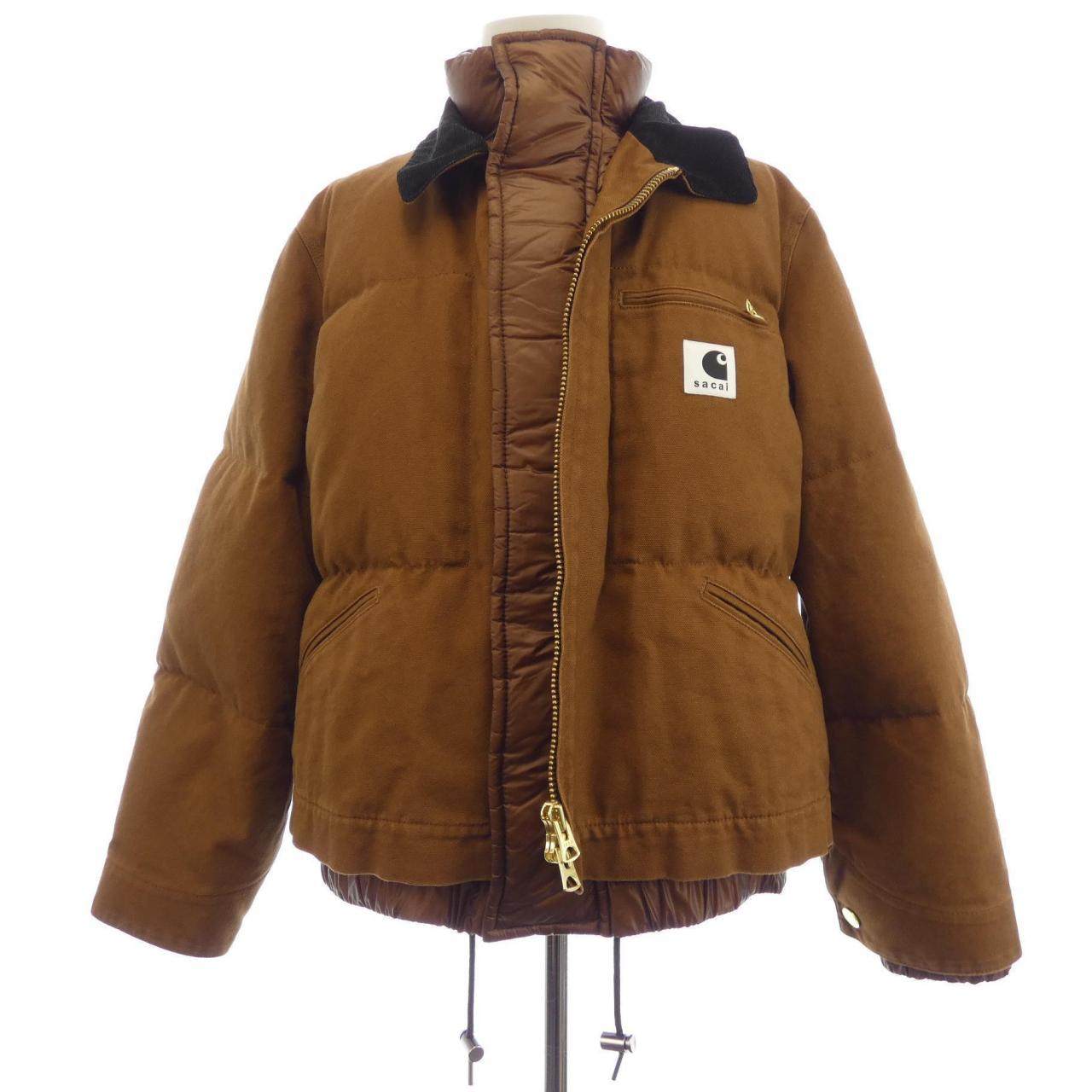サカイ Carhartt WIP Washed Duck ダウンジャケット