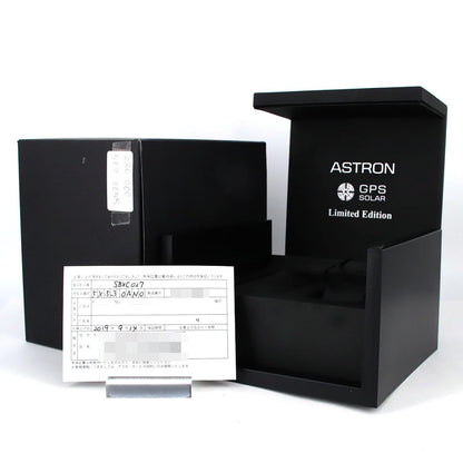 セイコー アストロンGPS チタン ソーラークォーツ Limited