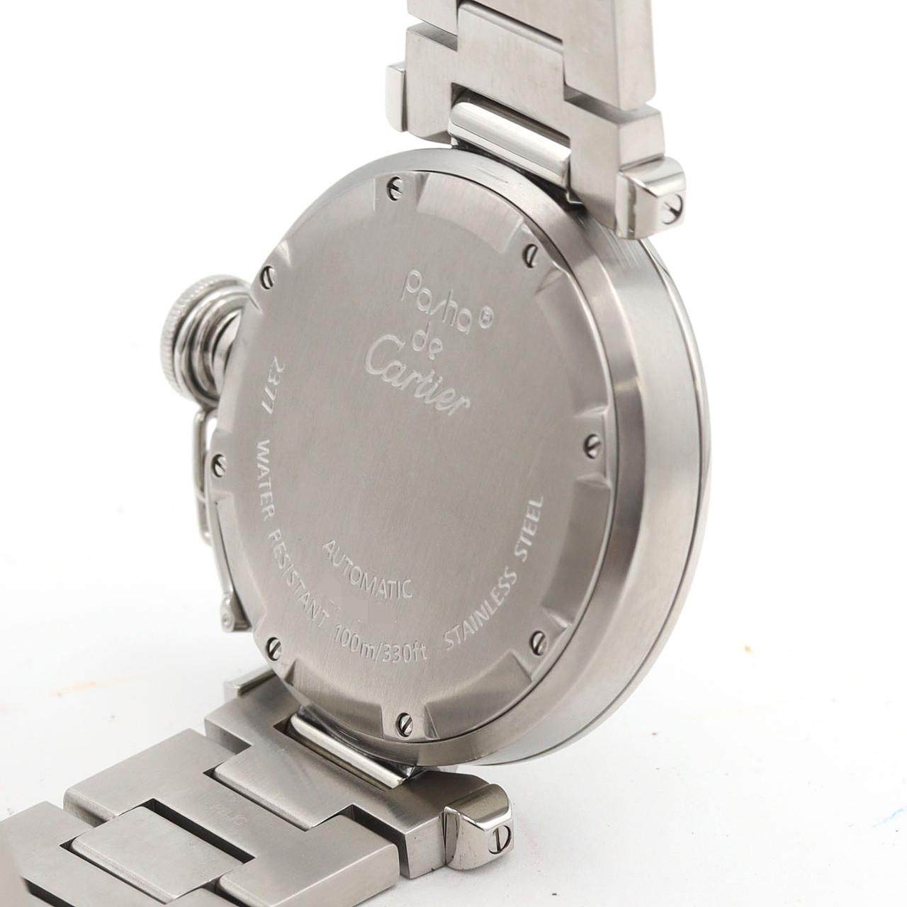 カルティエ パシャC GMT ステンレススチール 自動巻
