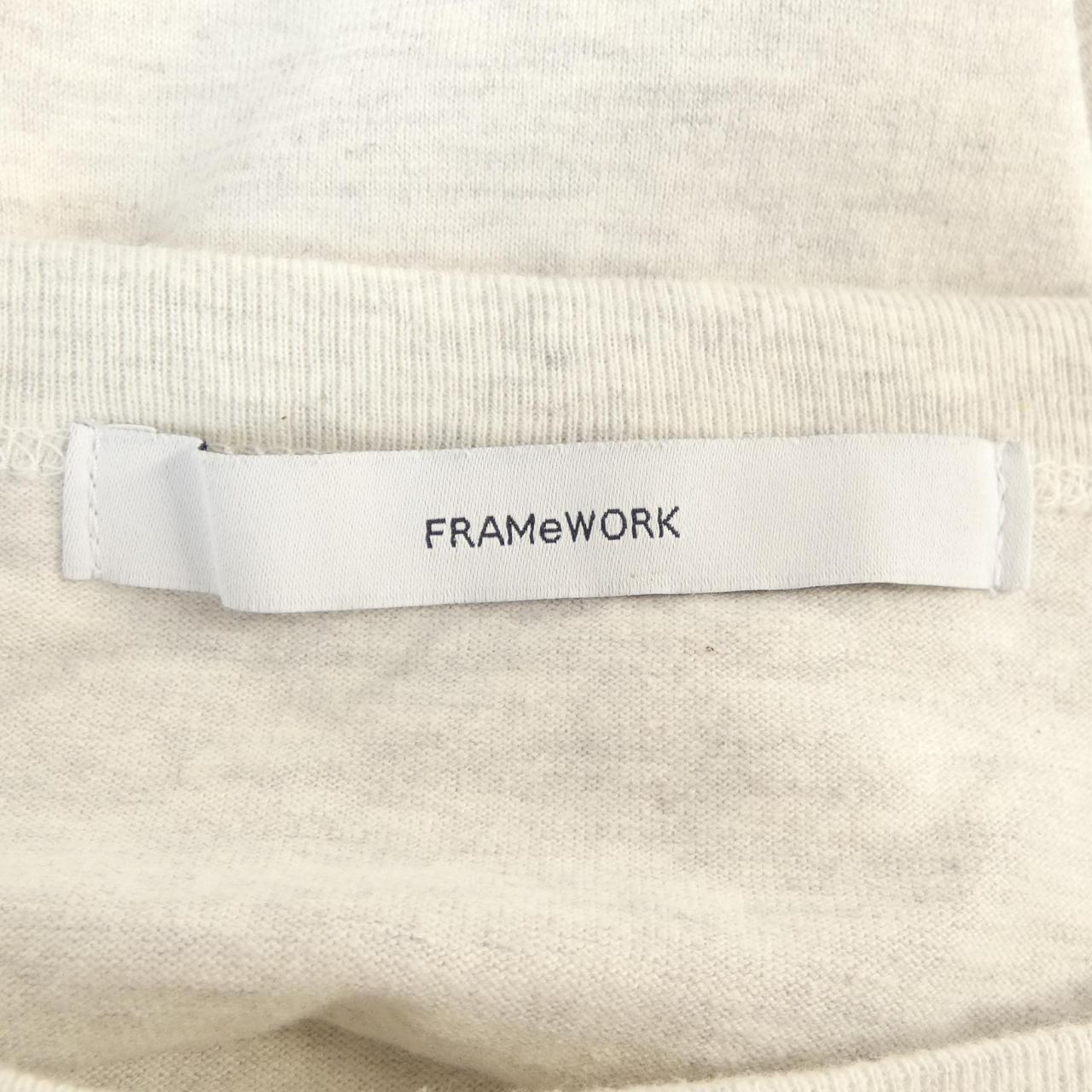 フレームワーク コットンTシャツ