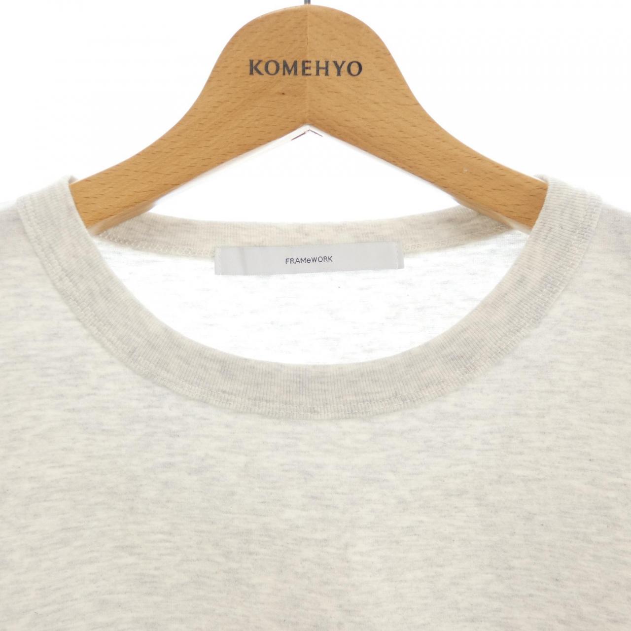 フレームワーク コットンTシャツ