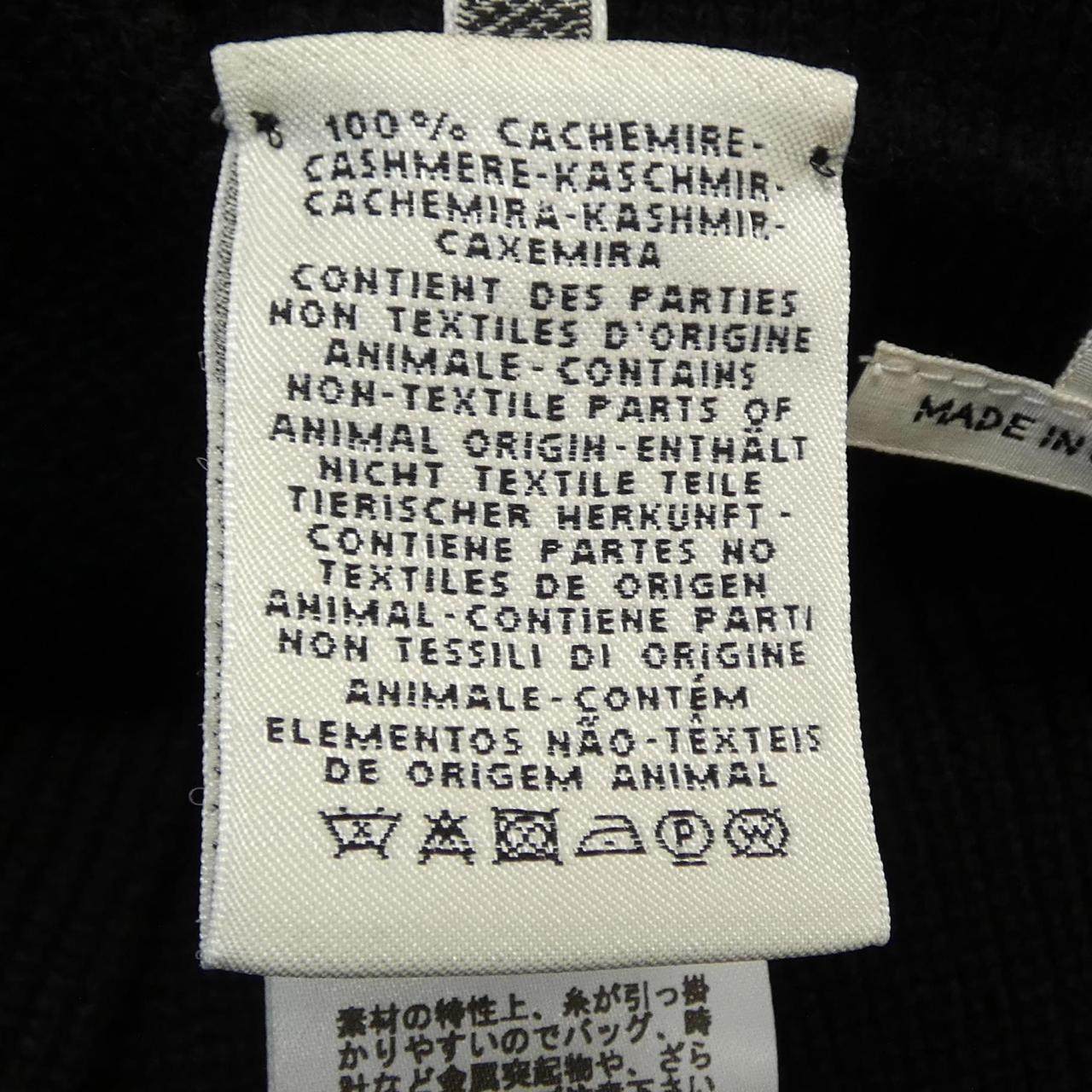 エルメス カシミヤロングベスト