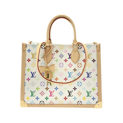 ルイヴィトン LV x TM オンザゴー トランク コーティングキャンバス バッグ