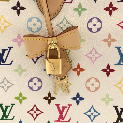 ルイヴィトン LV x TM オンザゴー トランク コーティングキャンバス バッグ