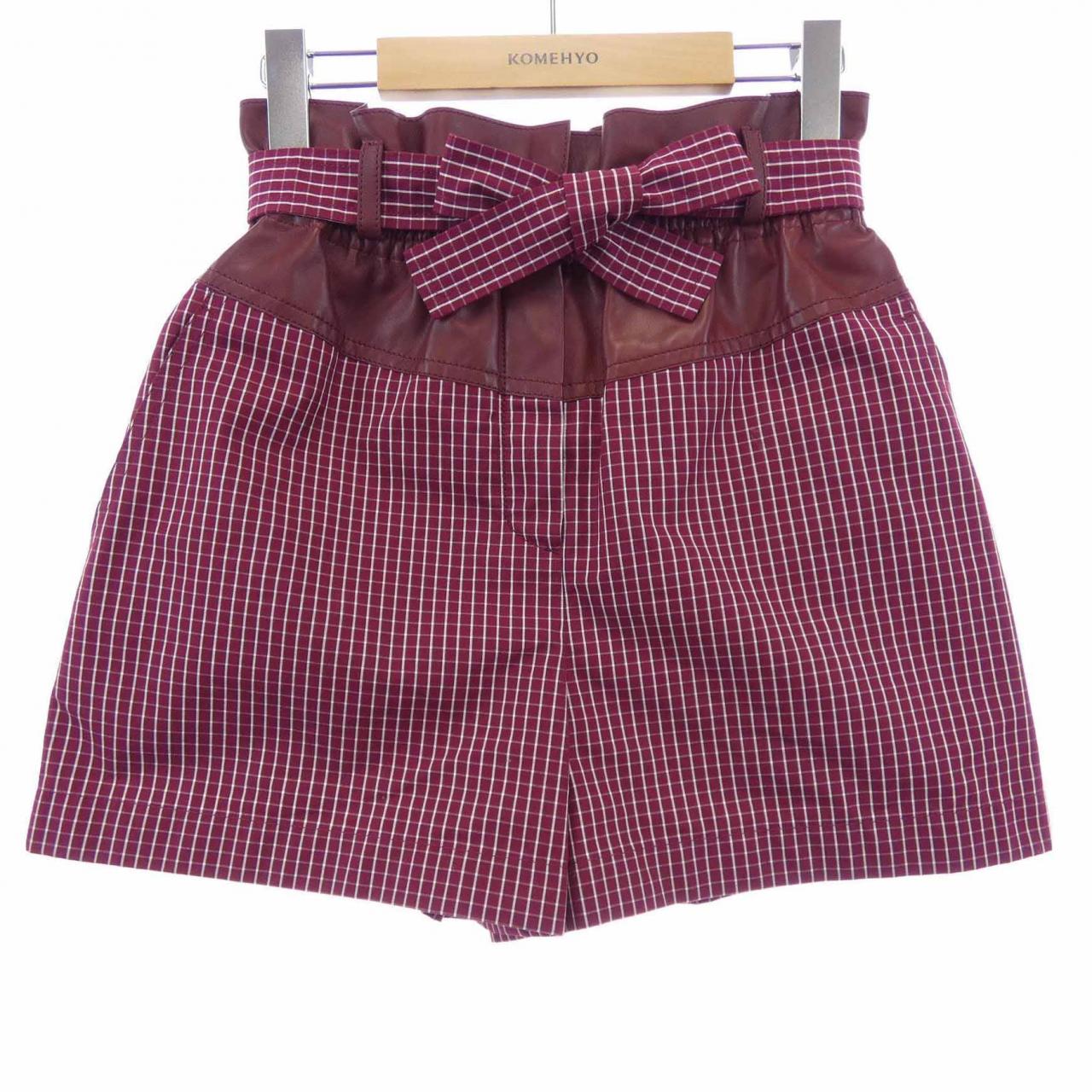 エルメス 4E0433DW コットンショートパンツ