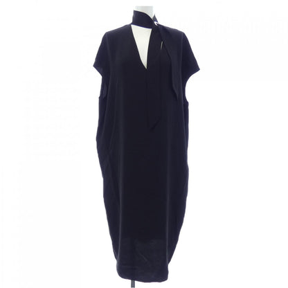エルメス ROBE COCON LAVALLIEREシルクワンピース38
