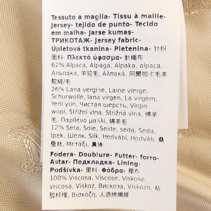 マックスマーラ TEBE1 テディベア アルパカウールシルクケープ