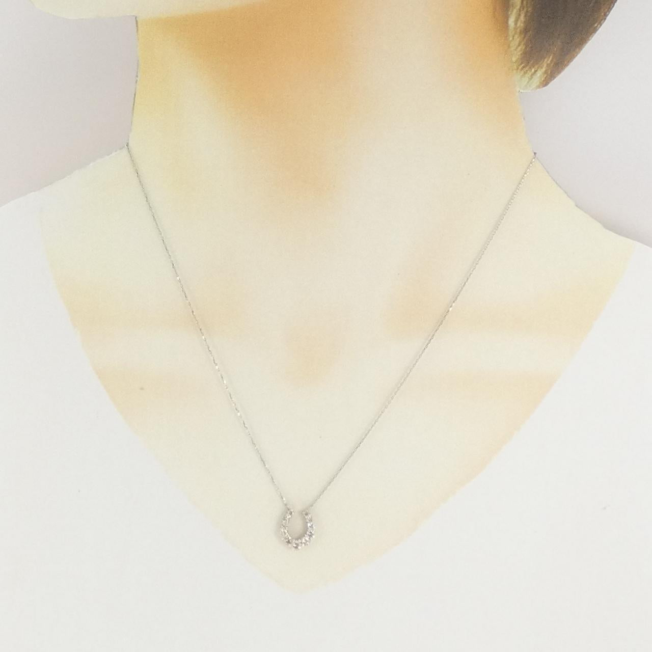 プラチナ ダイヤモンドネックレス