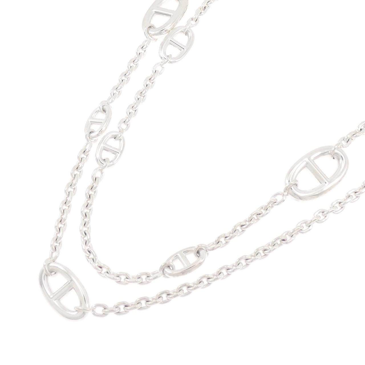エルメス ファランドール 925シルバー ネックレス