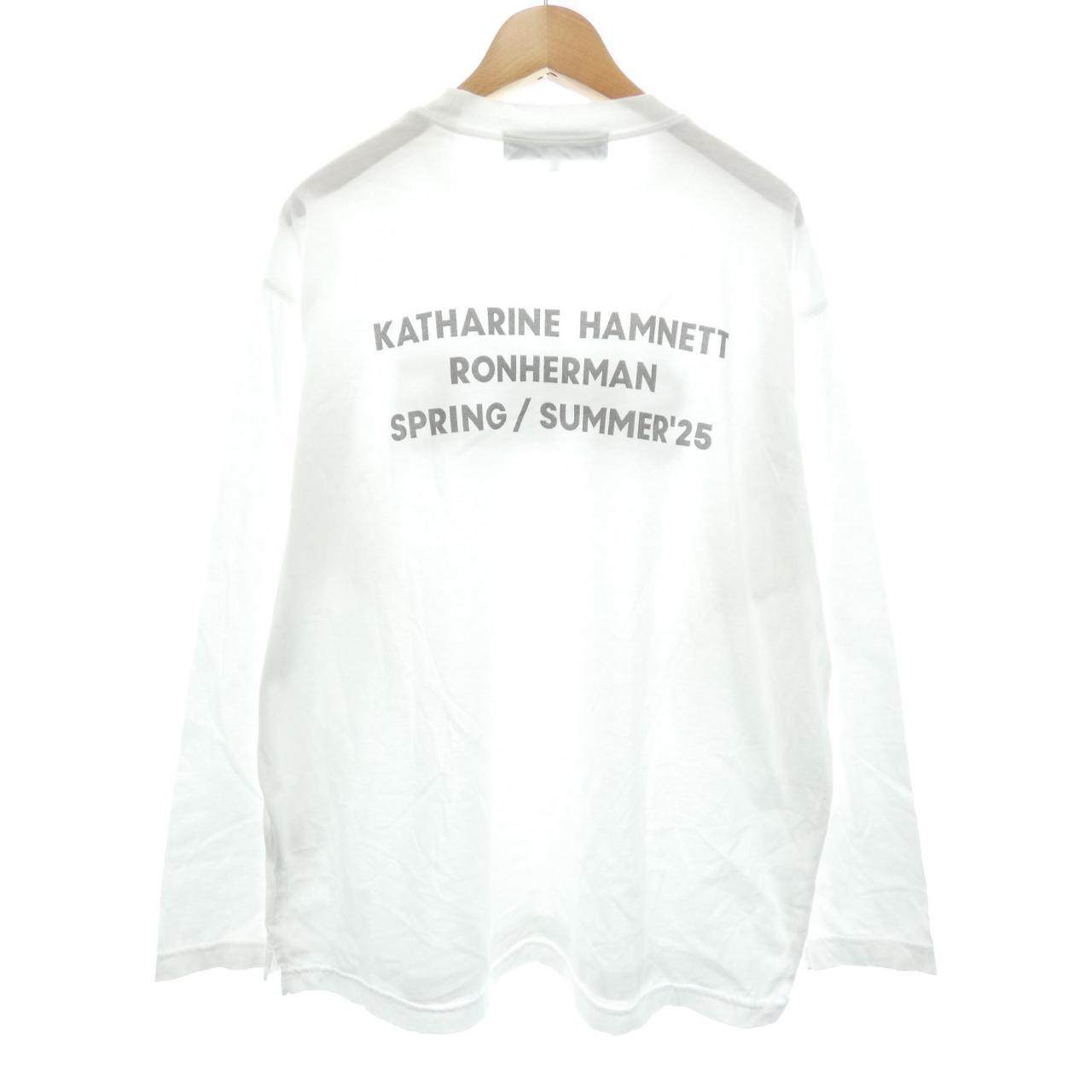 キャサリンハムネット コットンTシャツ