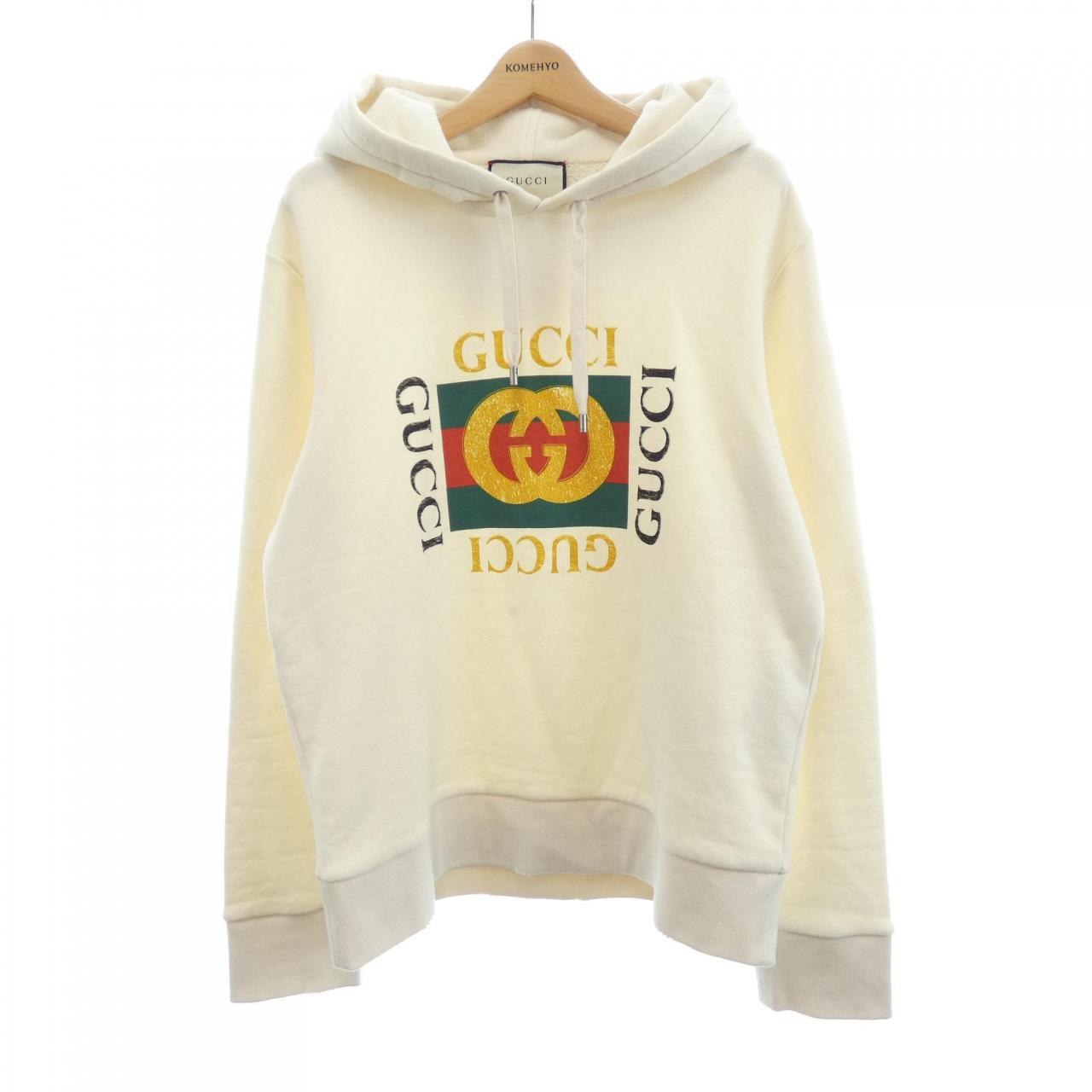 グッチ GUCCIロゴオーバーサイズスウェットパーカー