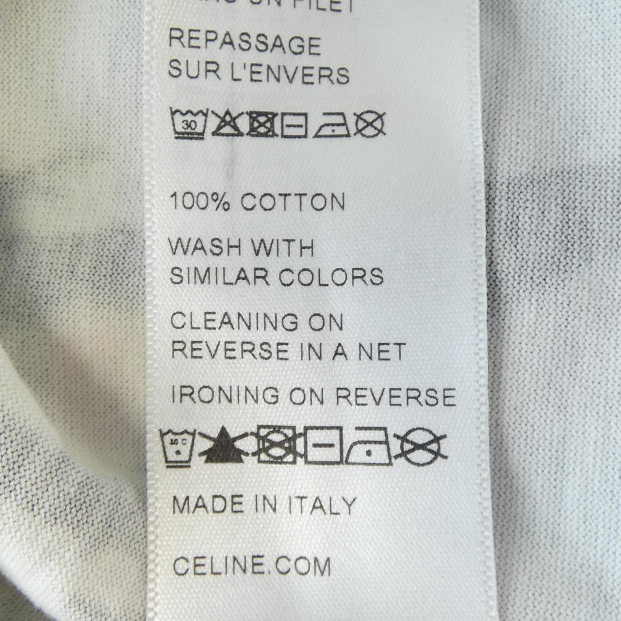 セリーヌ コットンTシャツ