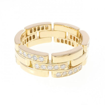 カルティエ マイヨンパンテール 750イエローゴールド ダイヤモンド リング 21号
