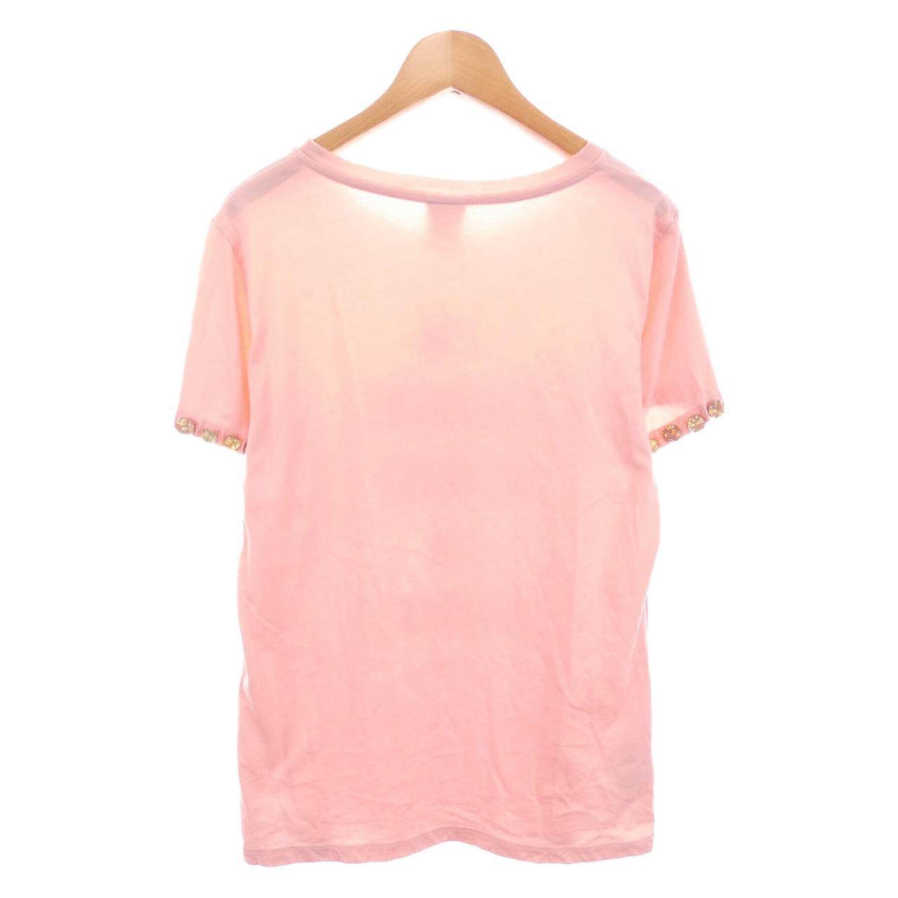 ピンコ コットンTシャツ
