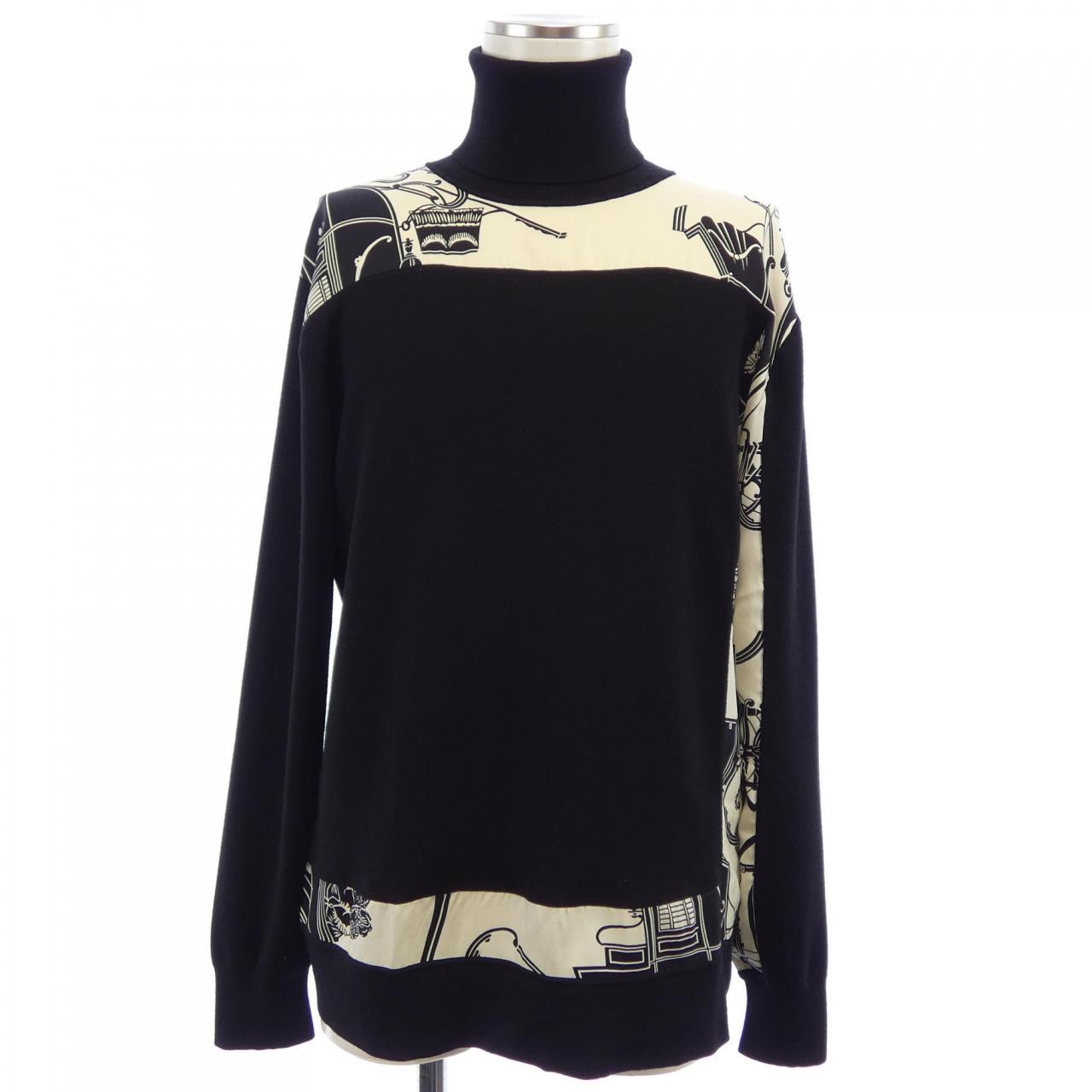 エルメス SOIE DECADREE シルクニット