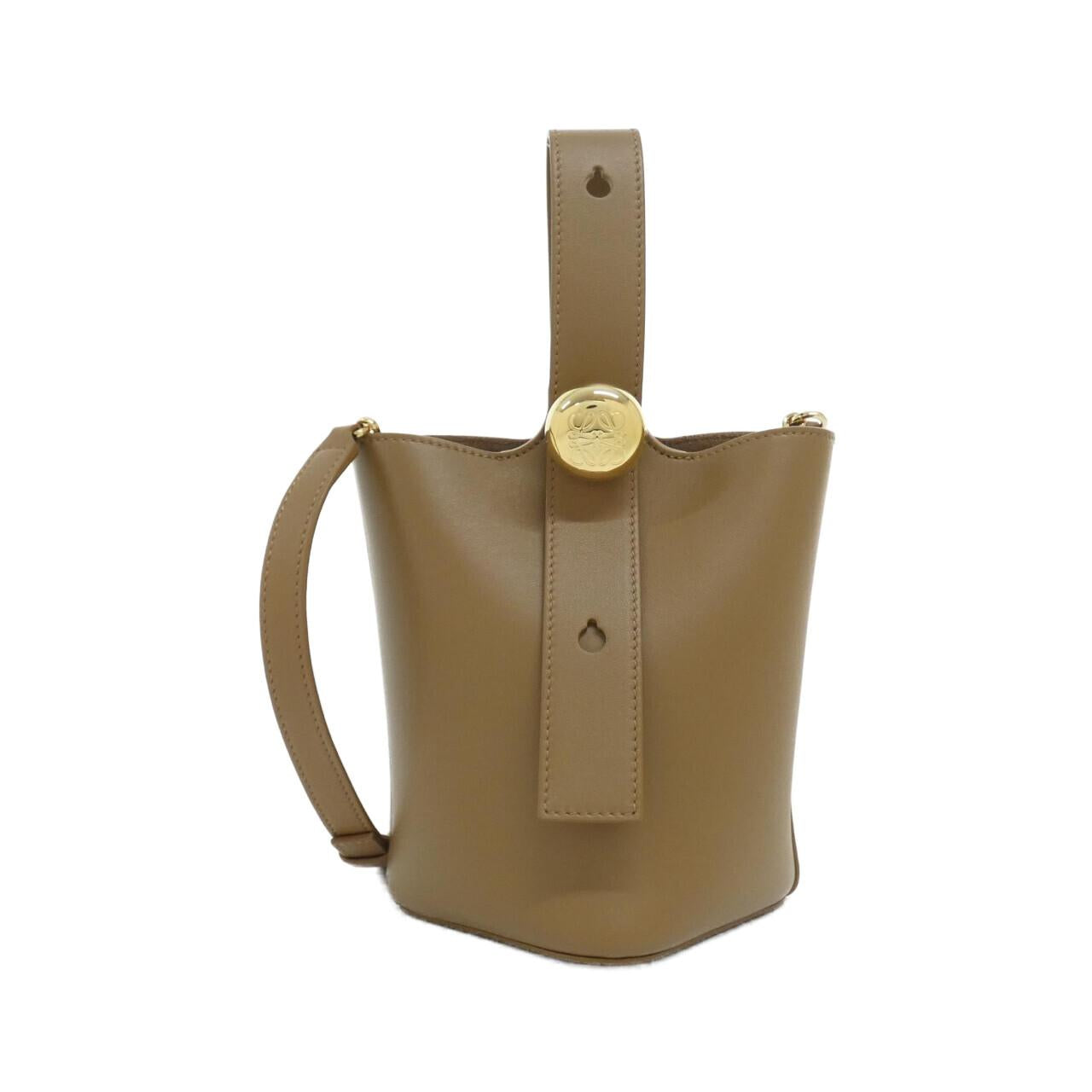 ロエベ Pebble Bucket Bag Mini カーフバッグ