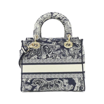 クリスチャンディオール TOILE DE JOUY REVERSE キャンバス ハンドバッグ