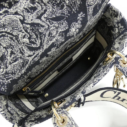 クリスチャンディオール TOILE DE JOUY REVERSE キャンバス ハンドバッグ