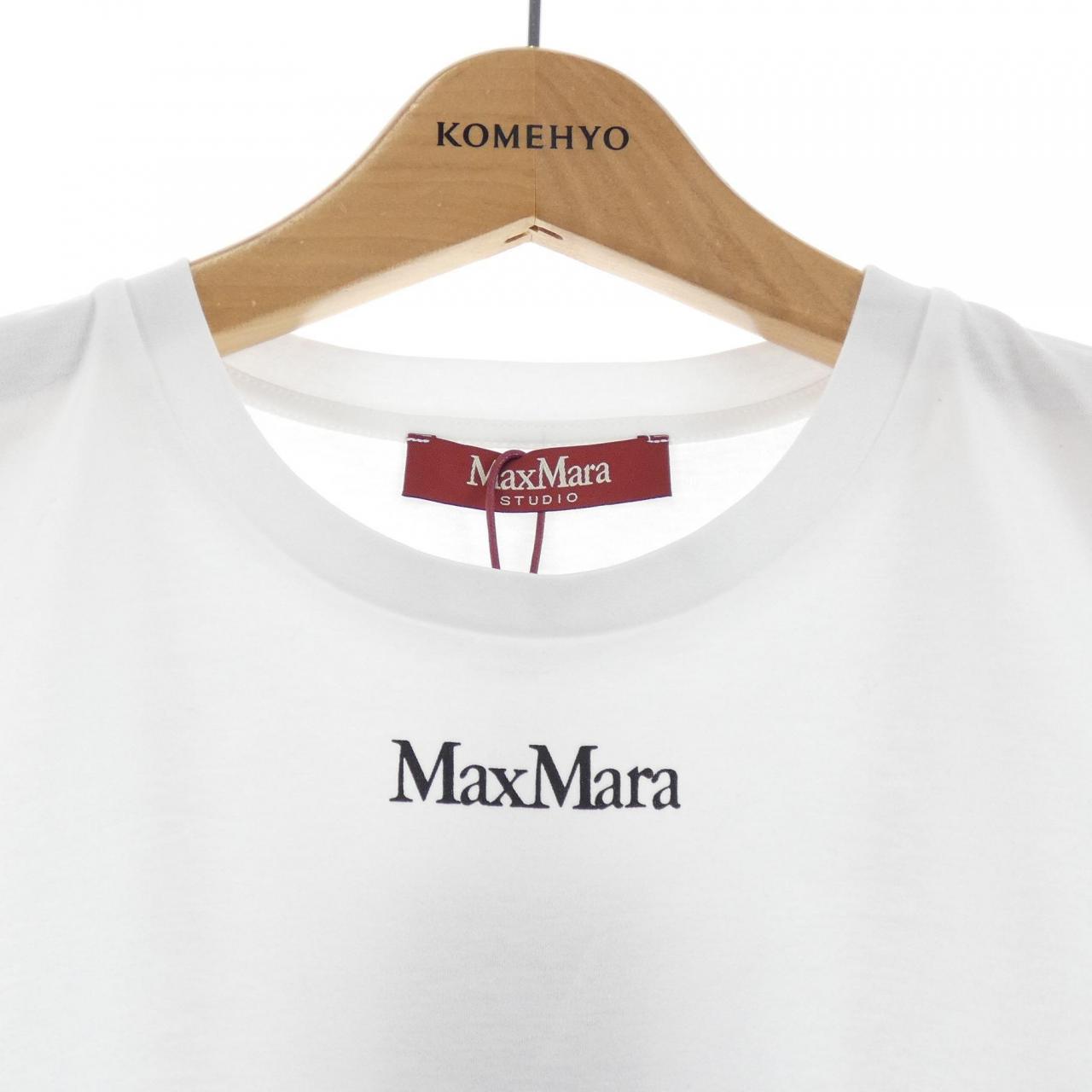マックスマーラステュディオ コットンTシャツ