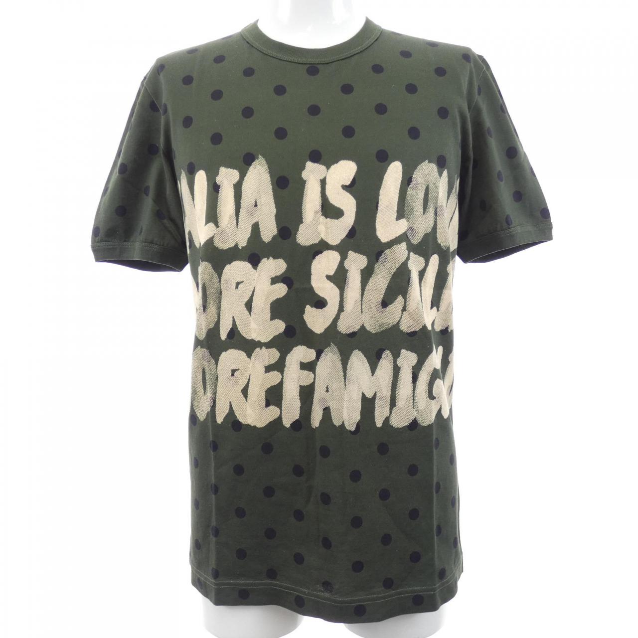 ドルチェ＆ガッバーナ コットンTシャツ