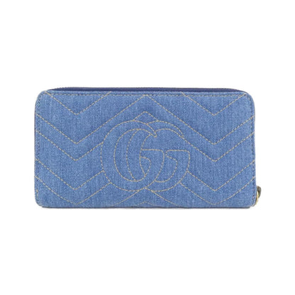 グッチ GGマーモント デニム 長財布
