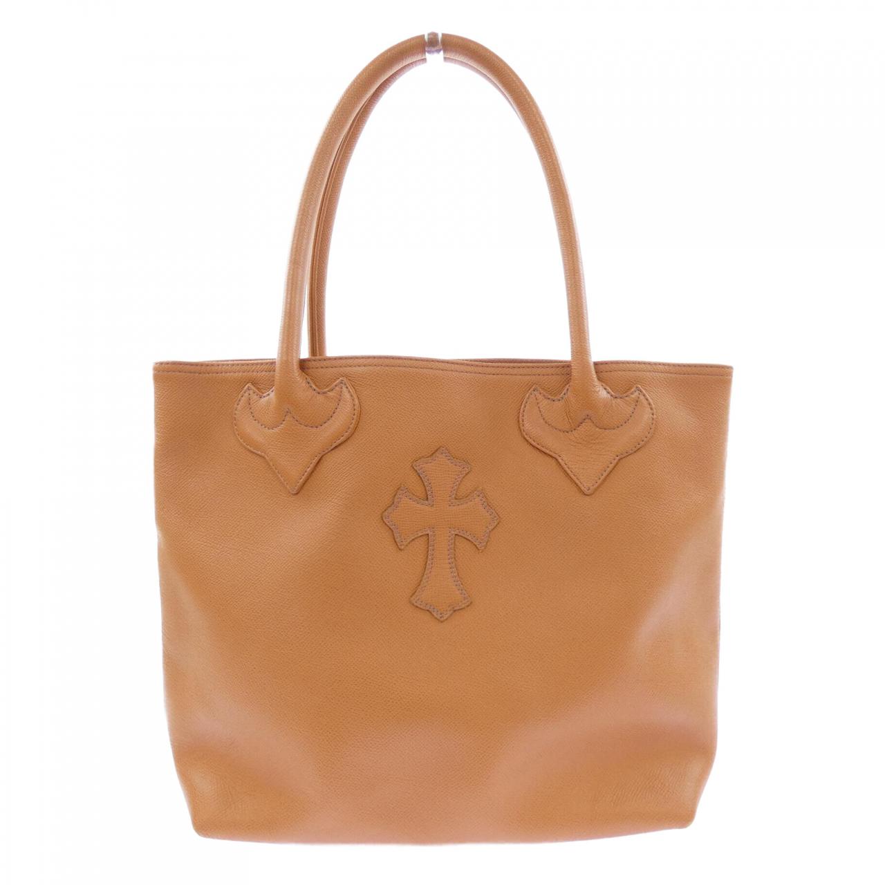 クロムハーツ TOTE FS LND NVLTY レザートートバッグ