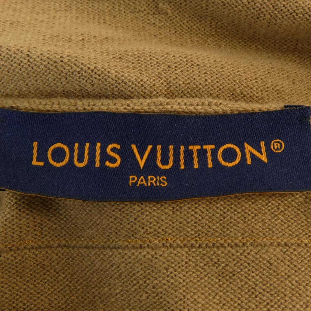 ルイヴィトン エンボスLVカシミヤフーディ