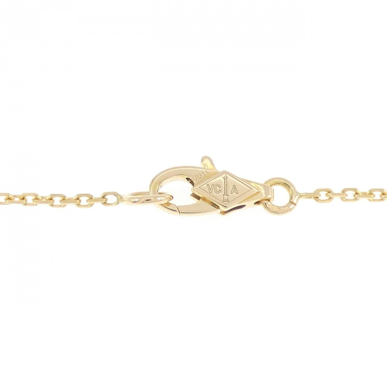 ヴァンクリーフアンドアーペル フリヴォル ミニ 750イエローゴールド ダイヤモンド ネックレス