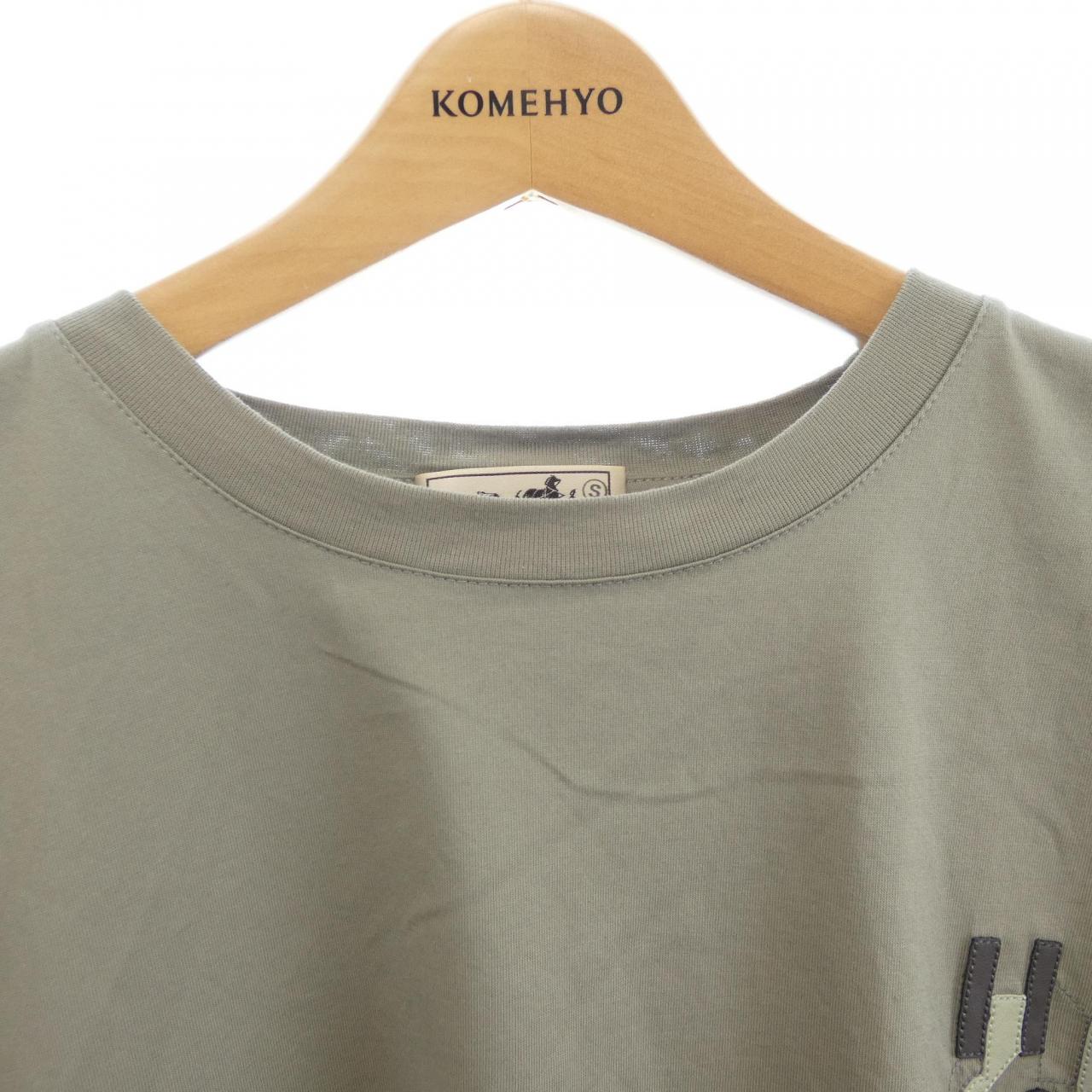 エルメス JEU DADRESS コットンTシャツ