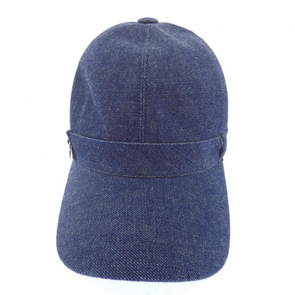 エルメス JOANNE DENIM コットンキャップ